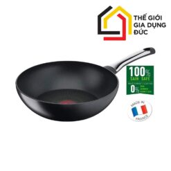 Chảo sâu lòng Tefal Excellence Wok 28cm thêm 3 lớp Titanium