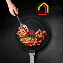 Chảo sâu lòng Tefal Excellence Wok 28cm thêm 3 lớp Titanium