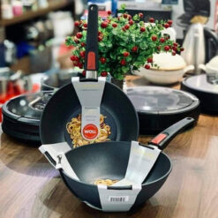 Chảo Woll sâu lòng Diamond Lite Work and Stir Fry Pan 30cm