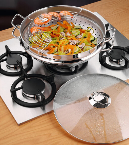 Chảo xào hấp Wmf Wok Macao 36cm