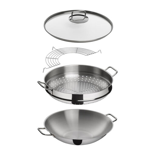 Chảo xào hấp Wmf Wok Macao 36cm