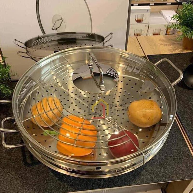 chao-xao-hap-wmf-wok-macao-36cm9 Chảo xào hấp Wmf Wok Macao 36cm