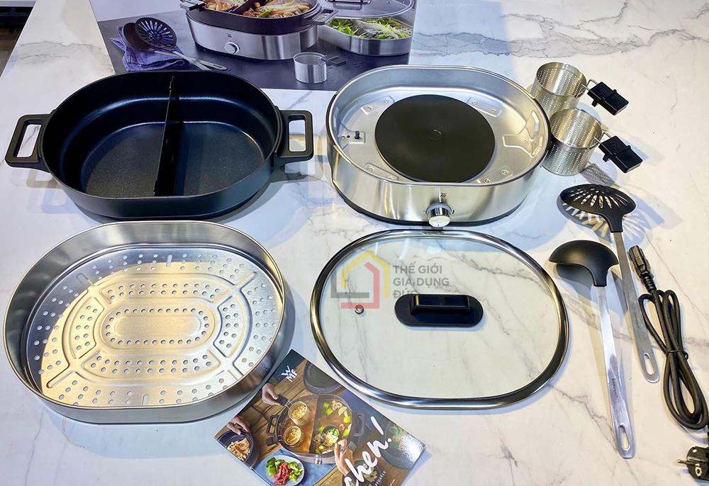 Nồi lẩu hấp WMF 2trong1 Hot Pot Lono