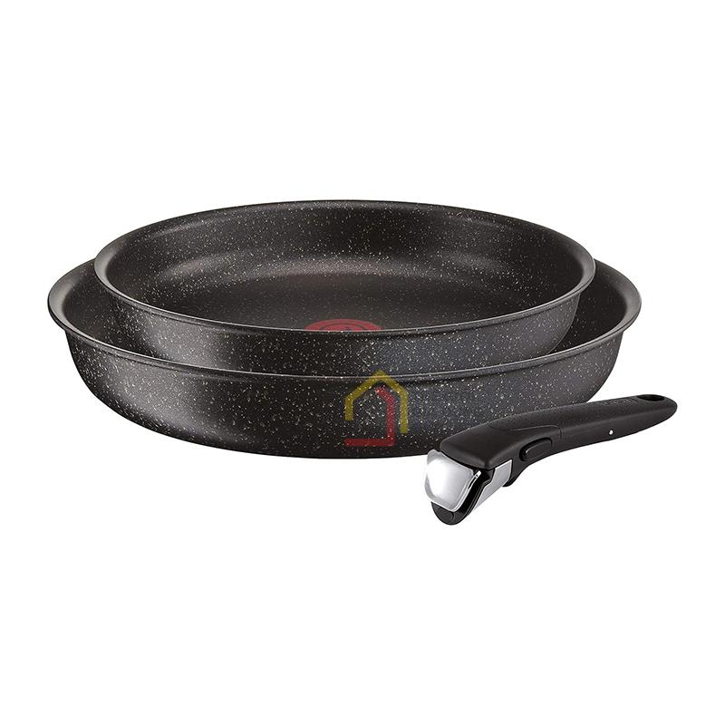 set-chao-tefal-tay-roi-24cm-28cm-2-chao-1-tay-cam Set chảo Tefal tay rời 24cm + 28cm (2 chảo + 1 tay cầm)