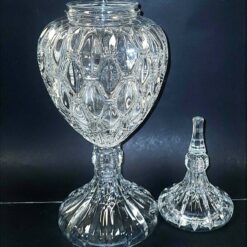 Âu pha lê nắp cao Bohemia Crystal