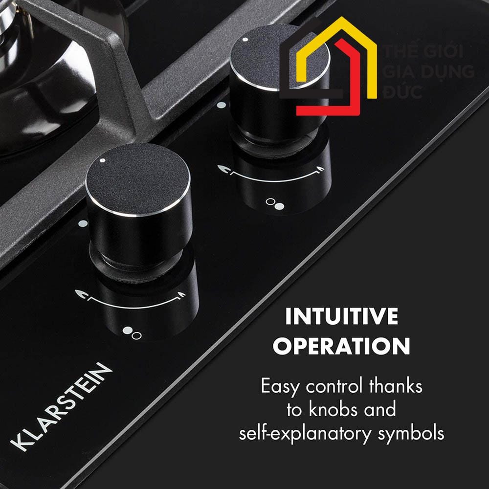 bep-gas-am-klarstein-ignito-domino6 bếp gas âm Klarstein Ignito Domino