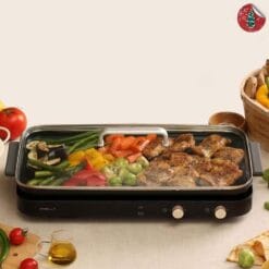 Bếp từ đôi kiêm nướng 2 in 1 OHELLA