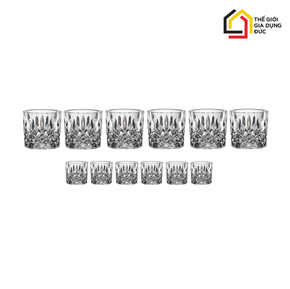 bo-12-coc-pha-le-nachtmann-noblesse-245ml-55ml (2) Bộ 12 cốc pha lê Nachtmann Noblesse 245 ml + 55ml