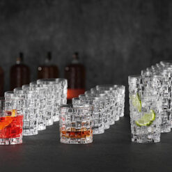 Bộ 18 cốc pha lê Nachtmann Bossa Nova Tumbler