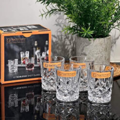 Bộ 4 cốc pha lê 55ml Natchmann Noblesse