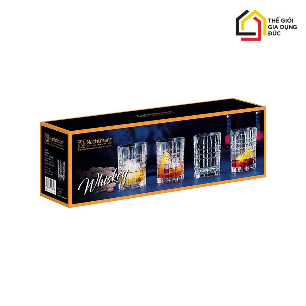bo-4-coc-pha-le-nachtmann-longdrink-square-345 (2) Bộ 4 cốc pha lê Nachtmann LongDrink Square 345ml