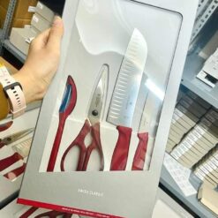 dụng cụ nhà bếp Victorinox Classic 4 món màu đỏ - Thụy Sỹ