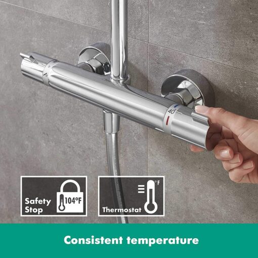 Bộ vòi sen tắm Hansgrohe Crometta S 240