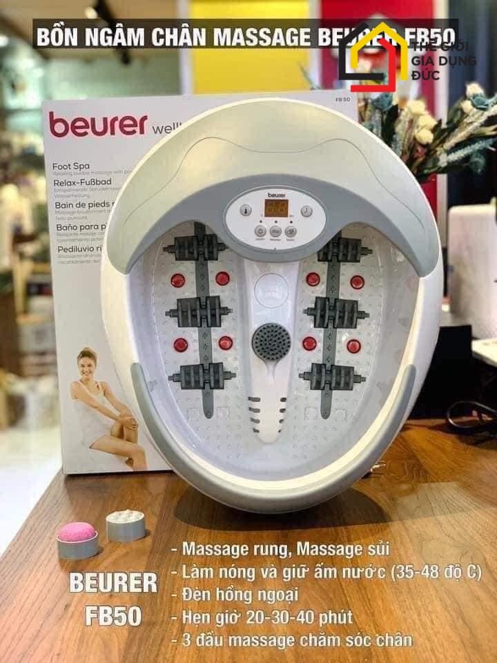 bon-ngam-chan-beurer-fb50 (14) Bồn ngâm chân sủi FB50