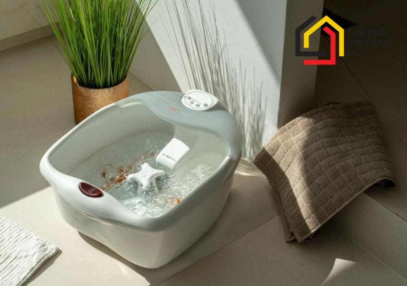 bon-ngam-massage-chan-medisana-fs885-tu-lam-nong-nuoc (9) Bồn ngâm massage chân Medisana FS885 tự làm nóng nước
