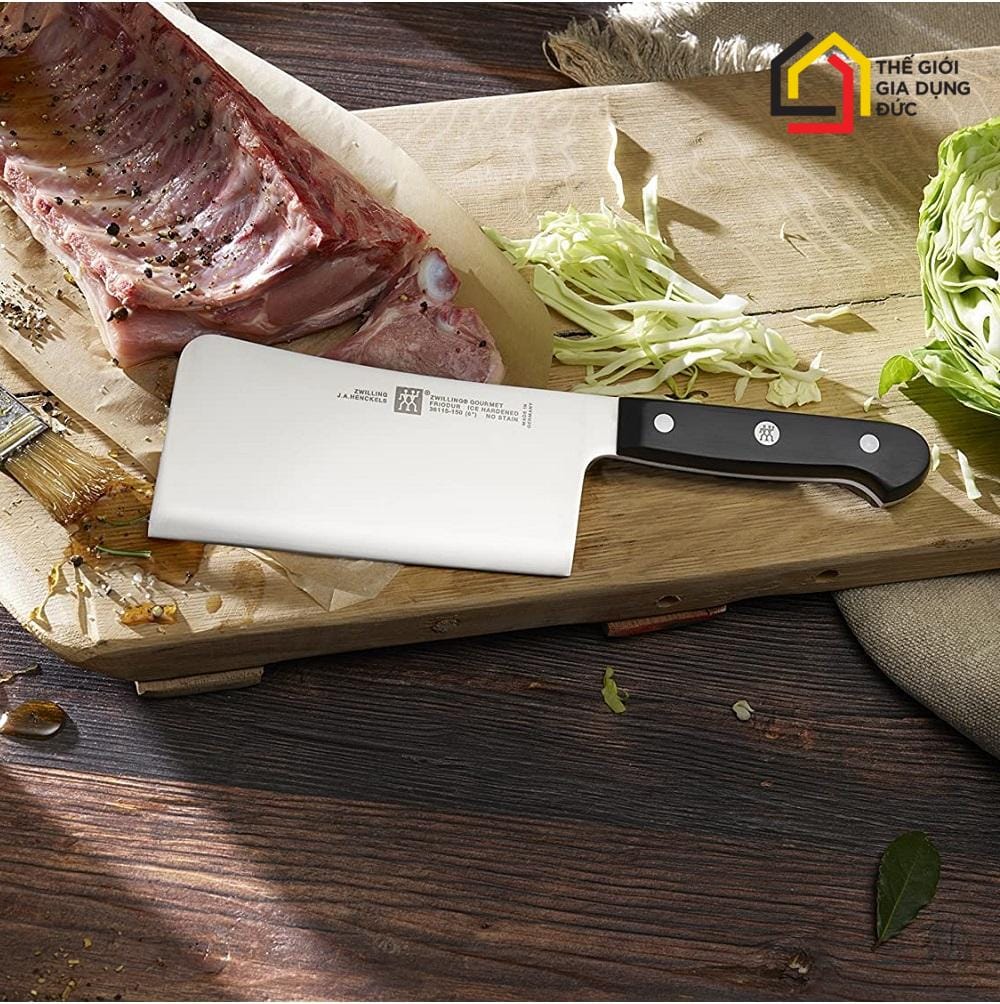 dao-chat-zwilling-gourmet (1) Đặc điểm dao chặt Zwilling Gourmet