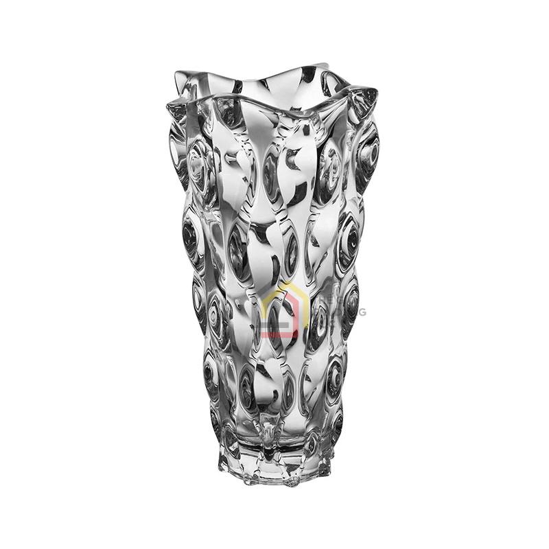 lo-hoa-cao-cap-bohemia-samba (1) Lọ hoa cao cấp Bohemia Samba màu trắng