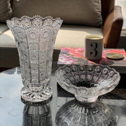 Lọ hoa pha lê Bohemia 25,5cm