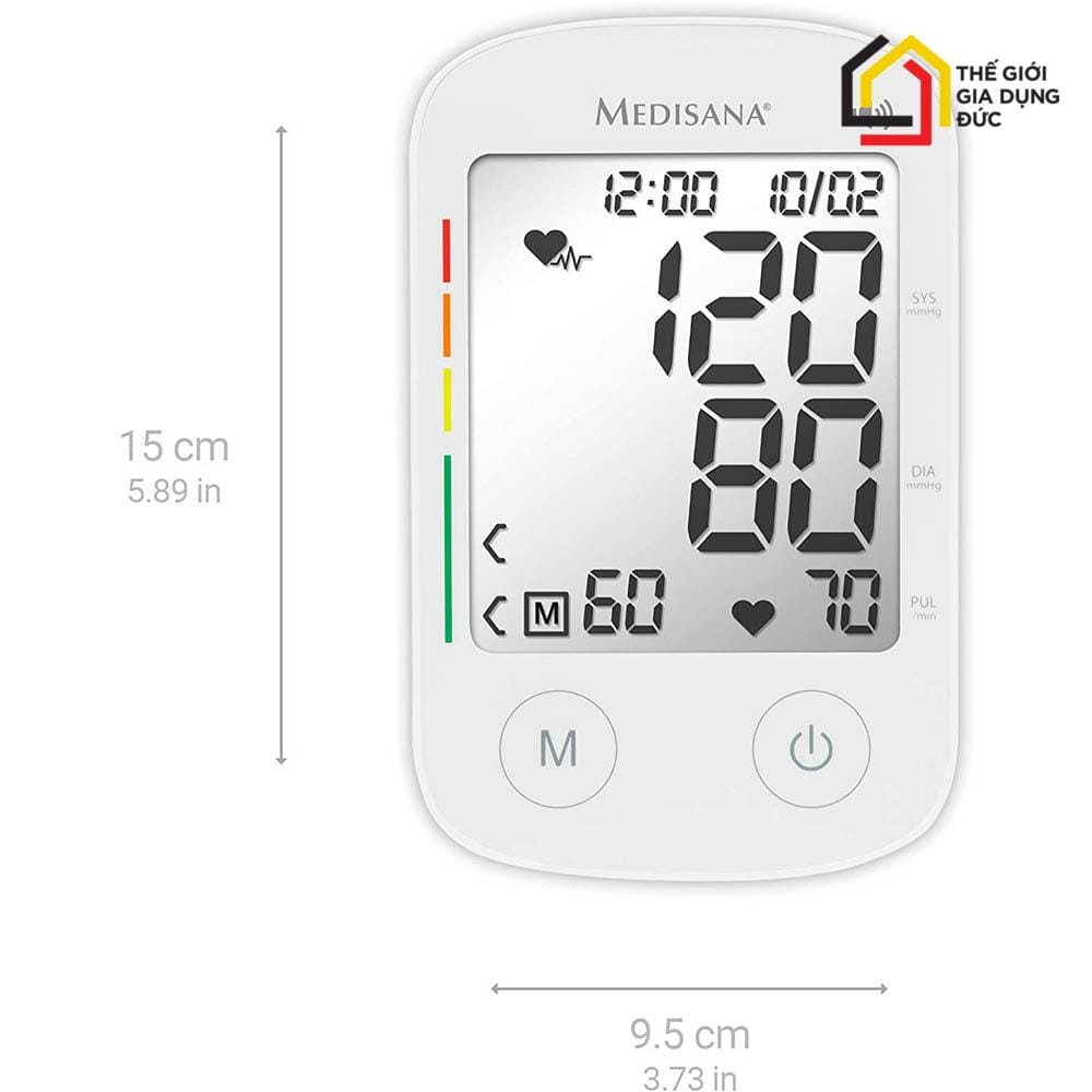 may-do-huyet-ap-medisana-bu-535 (2) máy đo huyết áp Medisana BU535