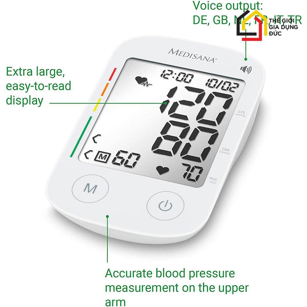 may-do-huyet-ap-medisana-bu-535 (4) máy đo huyết áp Medisana BU535
