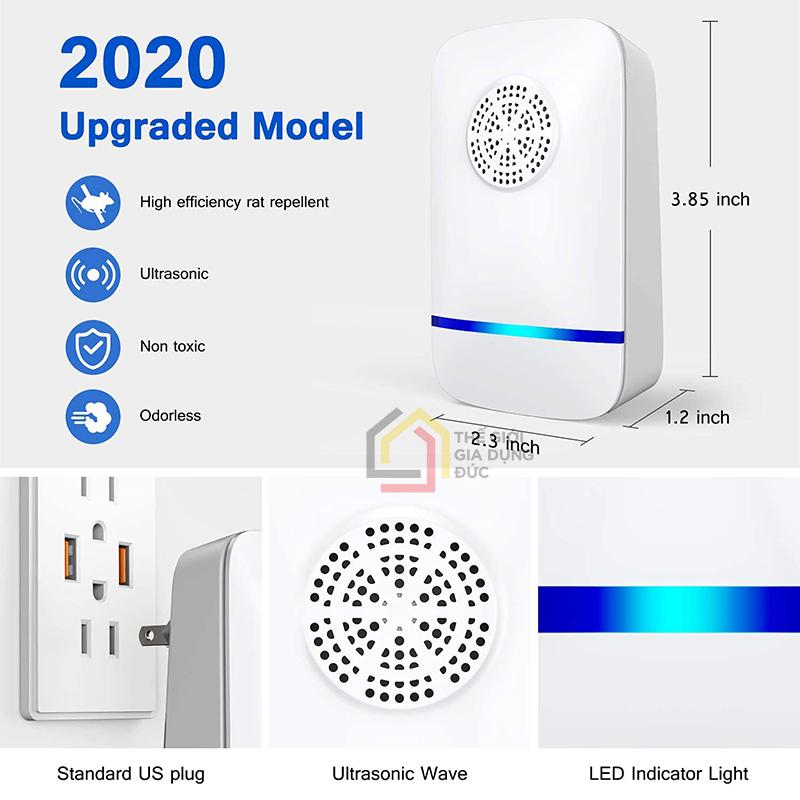 may-duoi-muoi-cam-dien-ultrasonic3 Set 6 máy đuổi muỗi cắm điện Ultrasonic