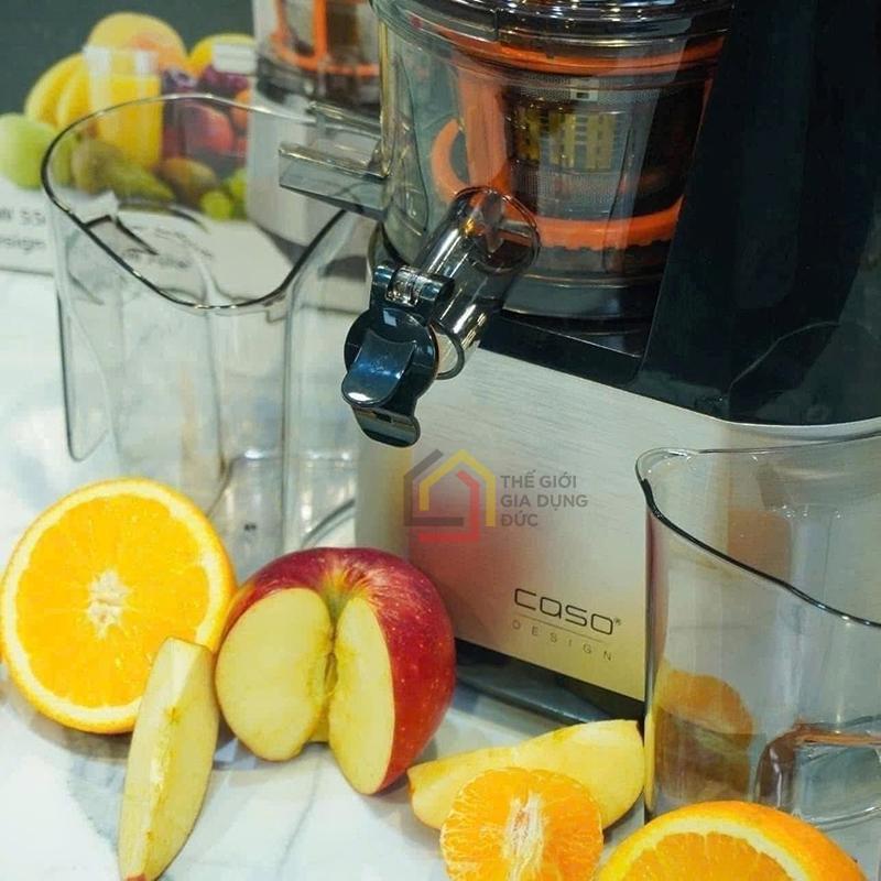 may-ep-cham-caso-sjw550 (4) Máy ép chậm Caso SJW550