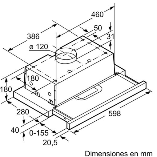 Máy hút mùi Bosch DFT63AC50