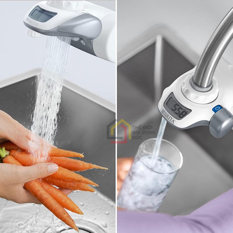 may-loc-nuoc-tai-voi-brita-on-tap-pro-v-mf3 Máy lọc nước tại vòi Brita On Tap Pro V-MF tặng kèm 1 lõi lọc dự phòng (tổng 2 lõi)