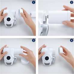 Máy lọc nước tại vòi Brita On Tap Pro V-MF tặng kèm 1 lõi lọc dự phòng (tổng 2 lõi)