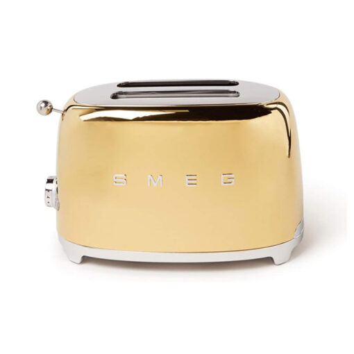 Máy nướng bánh mì Smeg TSF01GOEU Gold Glossy