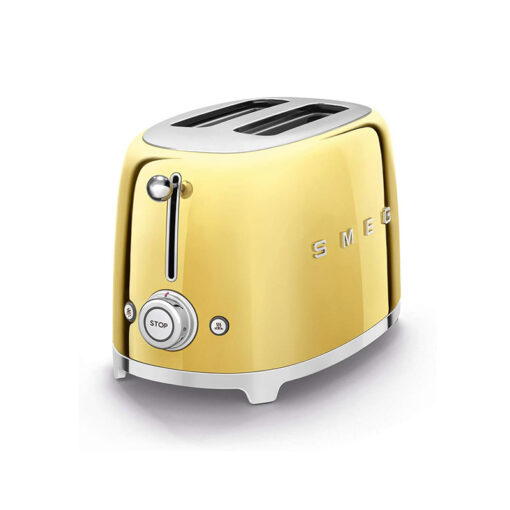 Máy nướng bánh mì Smeg TSF01GOEU Gold Glossy