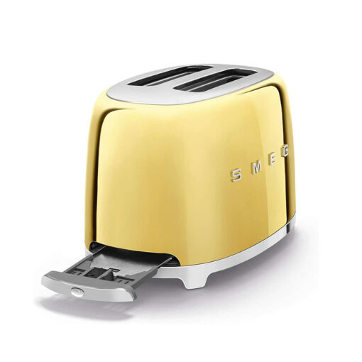 Máy nướng bánh mì Smeg TSF01GOEU Gold Glossy