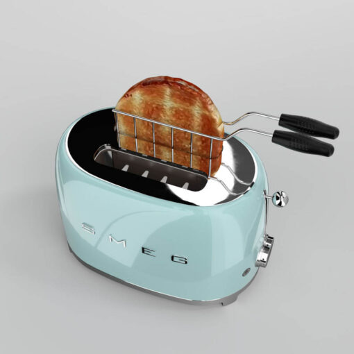 máy nướng bánh mỳ Smeg Toaster Tsf01pgeu