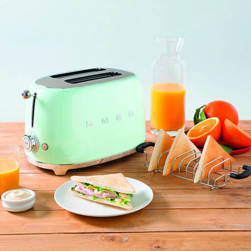 máy nướng bánh mỳ Smeg Toaster Tsf01pgeu