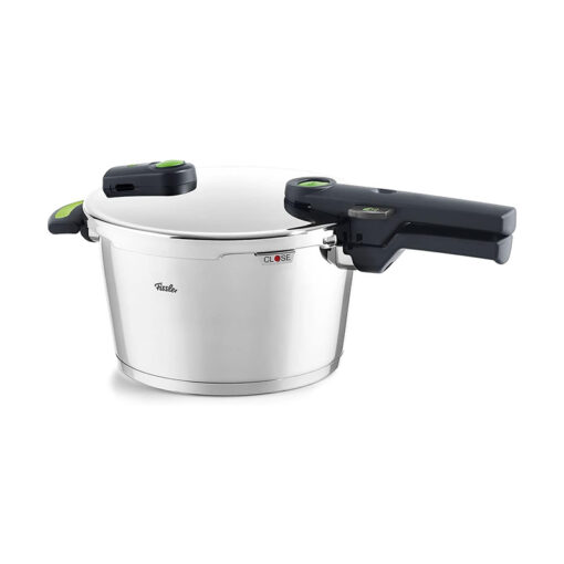 Nồi áp suất Fissler 4,5L Vitaquick Green kèm xửng hấp