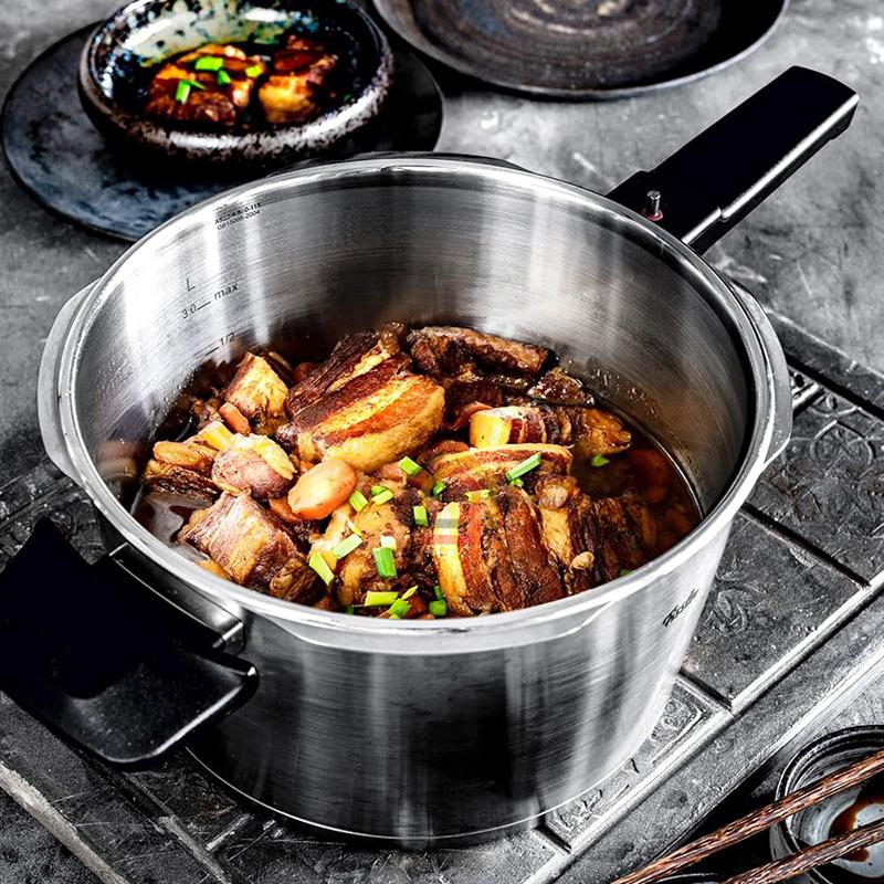 noi-ap-suat-fissler-45l-vitaquick-green-kem-xung-hap2 Nồi áp suất Fissler 4,5L Vitaquick Green kèm xửng hấp