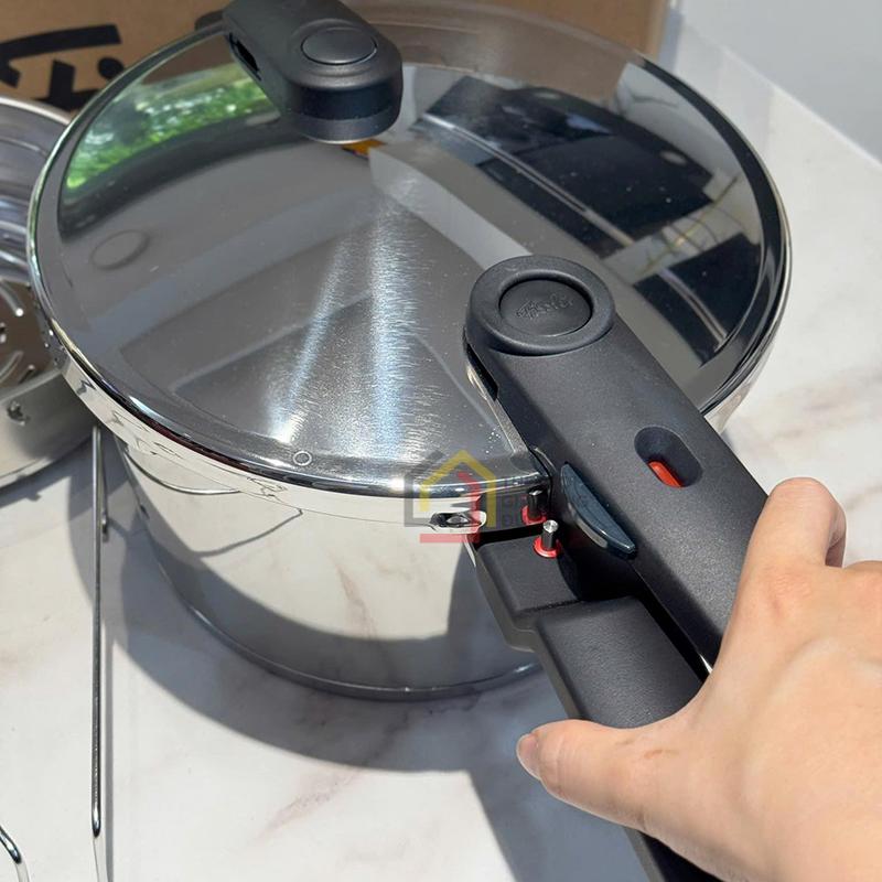 noi-ap-suat-fissler-45l-vitaquick-green-kem-xung-hap9 Nồi áp suất Fissler 4,5L Vitaquick Green kèm xửng hấp