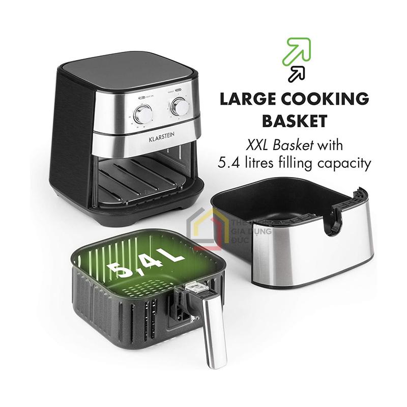 noi-chien-khong-dau-klarstein-54l-ban-co8 Nồi chiên không dầu Klarstein 5,4L bản cơ