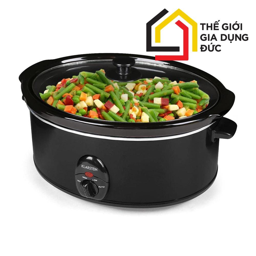 noi-ham-cham-klarstein-slow-cooker-65l-5 nồi hầm chậm KLARSTEIN Slow Cooker loại to 6,5 lít