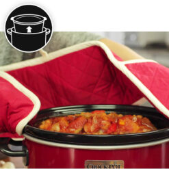 Nồi nấu chậm Crock Pot đỏ