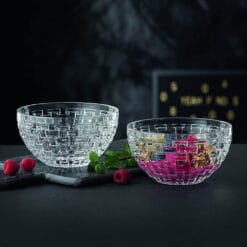 Set 2 bát pha lê Nachtmann Bossa Nova 103292 Schale 18cm