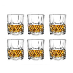 Set 6 cốc Bohemia Brixton Whisky 320ml