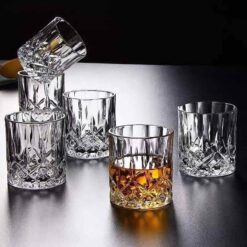 Set 6 cốc Bohemia Brixton Whisky 320ml - SX tại Séc