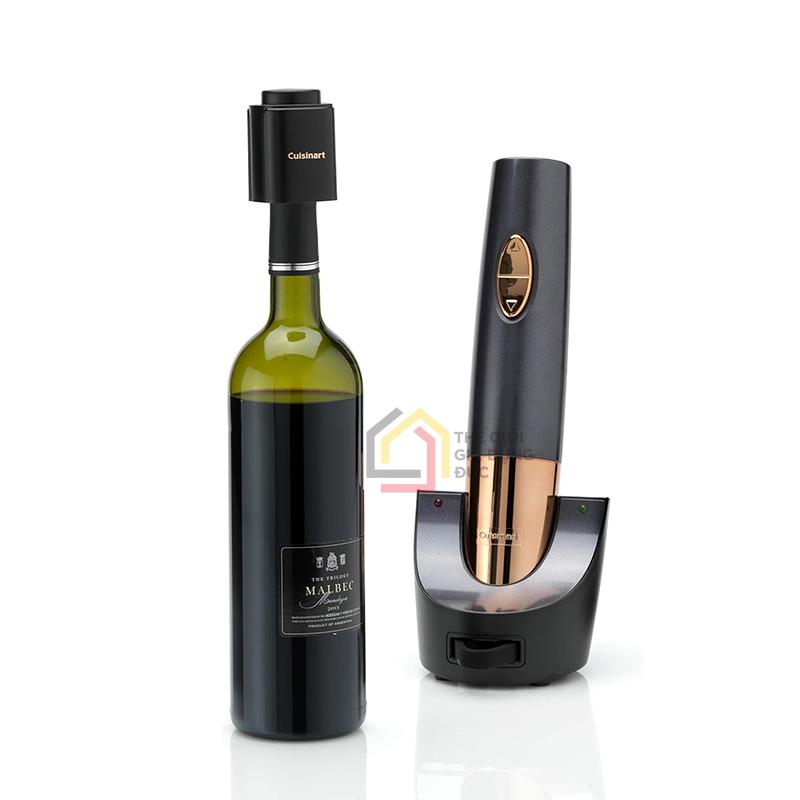 bo-dung-cu-mo-ruou-vang-tu-dong-cuisinart9 Bộ dụng cụ mở rượu vang tự động Cuisinart