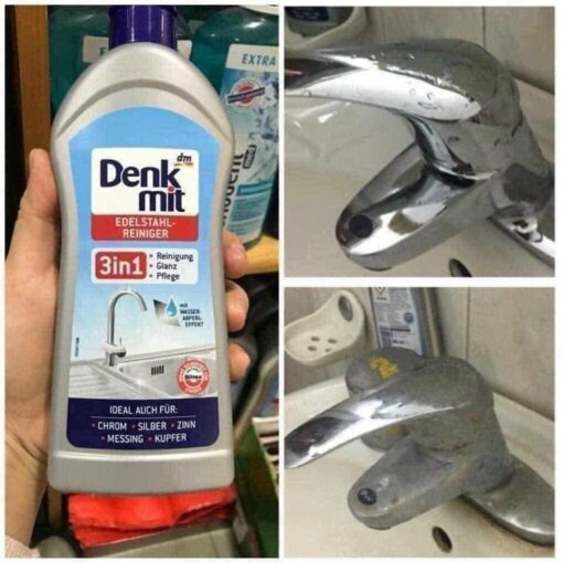 Chai tẩy kim loại Denkmit 3in1 300ml
