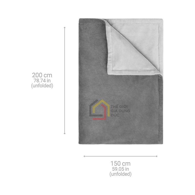 chan-dien-medisana-hb675-xxl-grau (2) Chăn điện Medisana HB675 XXL Grau