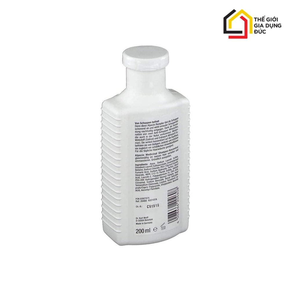 dau-goi-thao-duoc-dac-tri-gau-alpecin-medicinal-anti-schuppen (3) Dầu Gội Thảo Dược Đặc Trị Gàu Alpecin Medicinal Anti-Schuppen, 200ml