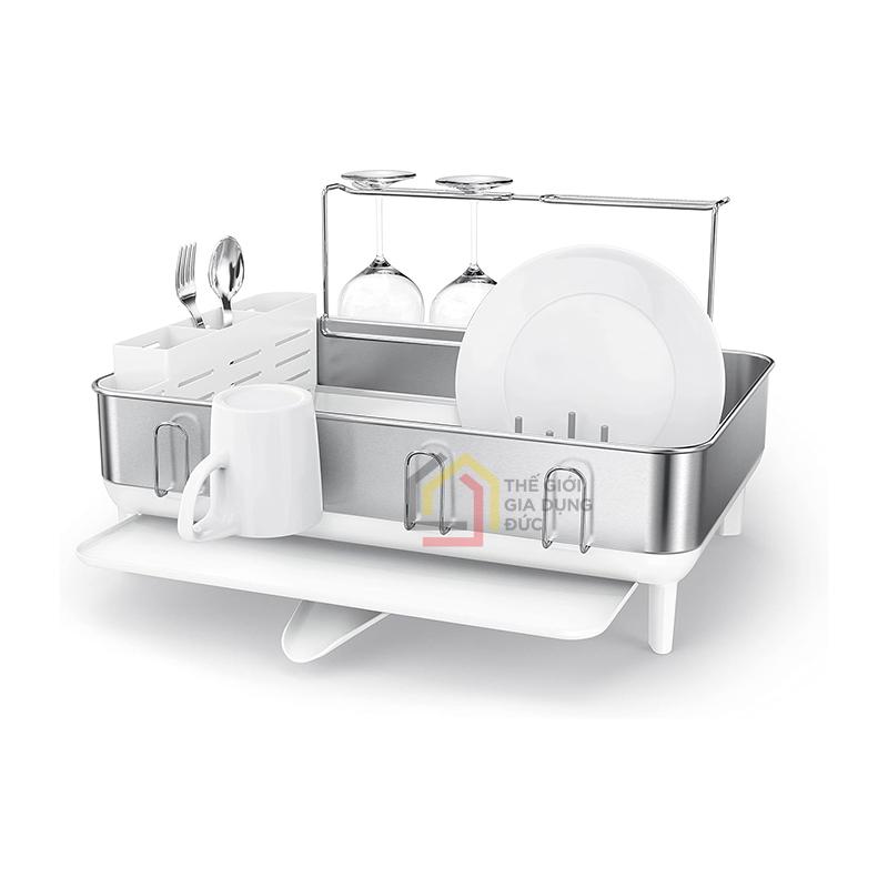 gia-up-bat-inox-simplehuman Giá úp bát inox Simplehuman chống vân tay