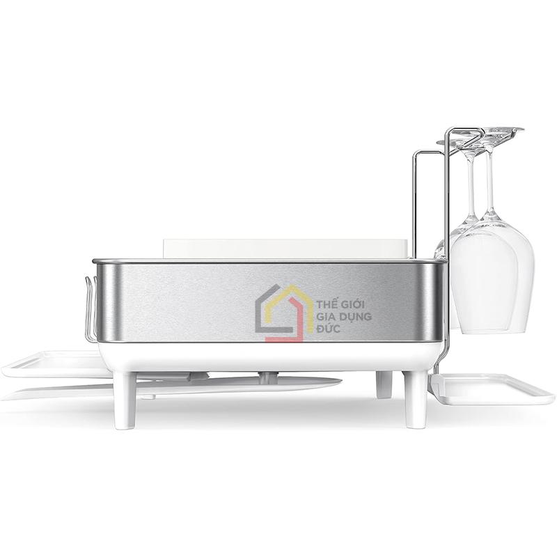 gia-up-bat-inox-simplehuman4 Giá úp bát inox Simplehuman chống vân tay