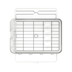 Giá úp bát inox Simplehuman chống vân tay